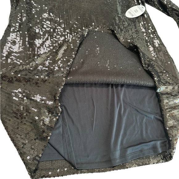 Scoop Black Sequins Collar Shirt Dress Size XXL (20) - Picture 13 of 17